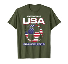 Load image into Gallery viewer, Women USA Soccer France 2019 Tshirt World Tournament shirt 41569