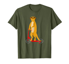 Load image into Gallery viewer, Funny shirts V-neck Tank top Hoodie sweatshirt usa uk au ca gifts for Meerkat Riding Scooter T Shirt For Men Women Boys Girls 1358754