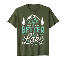 Load image into Gallery viewer, Funny shirts V-neck Tank top Hoodie sweatshirt usa uk au ca gifts for Life is Better At Lake T shirt Fishing Boating Sailing Gifts 456843