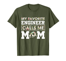 Load image into Gallery viewer, Funny shirts V-neck Tank top Hoodie sweatshirt usa uk au ca gifts for My Favorite Engineer Calls Me Mom Funny Engineering T-Shirt T-Shirt 1370313