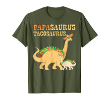 Load image into Gallery viewer, Funny shirts V-neck Tank top Hoodie sweatshirt usa uk au ca gifts for Papasaurus Tacosaurus T-Shirt Fathers Day Taco Lover Gift 4727218