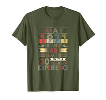 Load image into Gallery viewer, Funny shirts V-neck Tank top Hoodie sweatshirt usa uk au ca gifts for May 1971 Expericence Retro Vintage 48 Years Old T shirt 3105997