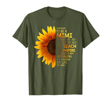 Load image into Gallery viewer, I Was Born To Be A Mimi Family T Shirt Mother's Day Gifts