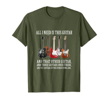 Load image into Gallery viewer, Funny shirts V-neck Tank top Hoodie sweatshirt usa uk au ca gifts for All I Need Is This Guitar T-Shirt For Any Musician 827361