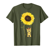 Load image into Gallery viewer, Funny shirts V-neck Tank top Hoodie sweatshirt usa uk au ca gifts for Yorkie Dog Hippe Sunflower funny Pet lover Tshirt 1239575
