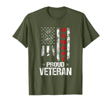 Load image into Gallery viewer, Proud Veteran US Navy Patriotic Shirt