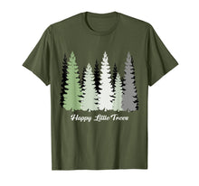 Load image into Gallery viewer, Happy Little Trees T-Shirts Gifts Bob Style