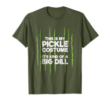 Load image into Gallery viewer, This Is My Pickle Costume Shirt Halloween Food Lazy Costume