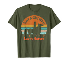Load image into Gallery viewer, Funny shirts V-neck Tank top Hoodie sweatshirt usa uk au ca gifts for Just A Girl Who Loves Riding English Horses T-shirt Gifts 2512086