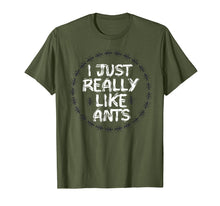 Load image into Gallery viewer, Funny shirts V-neck Tank top Hoodie sweatshirt usa uk au ca gifts for ant t-shirt I JUST REALLY LIKE ANT SHIRT GIFT FOR LOVERS ANT 1348824