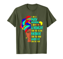 Load image into Gallery viewer, I Am A May Woman I Am A Stronger Birthday T-Shirt