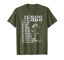 Load image into Gallery viewer, Funny shirts V-neck Tank top Hoodie sweatshirt usa uk au ca gifts for Jesus is my god - my king and my everything T-shirt 2428058