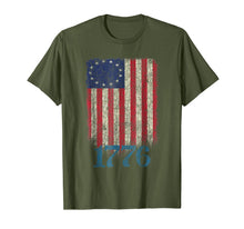 Load image into Gallery viewer, Betsy Ross Shirt 4th Of July American Flag Tshirt 1776 Retro 102334
