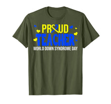 Load image into Gallery viewer, Proud Teacher World Down Syndrome Awareness Day Gifts TShirt888651
