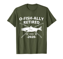 Load image into Gallery viewer, O-Fish-Ally Retired 2020 | Fishing Retirement T-Shirt-534080