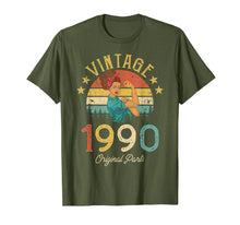 Load image into Gallery viewer, Vintage 1990 Made in 1990 30th birthday 30 years old Gift T-Shirt-132007