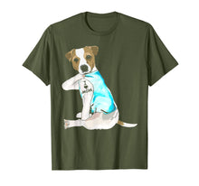 Load image into Gallery viewer, I Love Mom Jack Russell Terrier Tattooed T-Shirt-394121