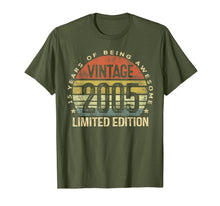 Load image into Gallery viewer, 15 Year Old Gifts Vintage 2005 Limited Edition 15th Birthday T-Shirt-146376
