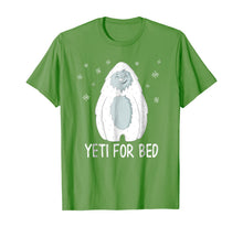Load image into Gallery viewer, Yeti for Bed Christmas Abominable Snowman Pajama T-shirt-1153882