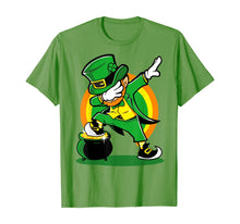 Load image into Gallery viewer, Dabbing Leprechaun Boy, St Patricks Day Shirt Kids Men Women T-Shirt-73035