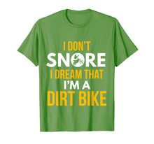Load image into Gallery viewer, Funny shirts V-neck Tank top Hoodie sweatshirt usa uk au ca gifts for I Don't Snore Dream I'm A Dirt Bike Motocross Racing T-Shirt 1847802
