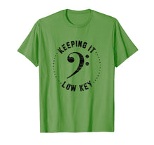 Load image into Gallery viewer, Funny shirts V-neck Tank top Hoodie sweatshirt usa uk au ca gifts for Bass Clef Music Shirt Keeping It Low Key Musician Black 4487303