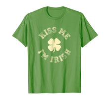 Load image into Gallery viewer, Funny shirts V-neck Tank top Hoodie sweatshirt usa uk au ca gifts for Kiss Me I'm IRISH Shirt St Saint Patrick's Day T-shirt 1770664