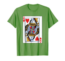 Load image into Gallery viewer, Valentines Day Gifts - Queen Of Hearts Cards Couple T Shirt