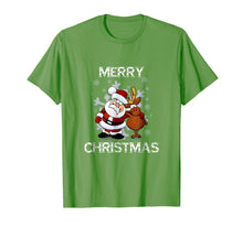 Load image into Gallery viewer, Funny shirts V-neck Tank top Hoodie sweatshirt usa uk au ca gifts for Merry Christmas Santa and Reindeer Shirt 2737683