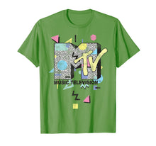Load image into Gallery viewer, MTV Retro Shape Design Logo Graphic T-Shirt