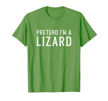 Load image into Gallery viewer, Pretend I'm A Lizard Lazy Halloween Costume Gift T-Shirt