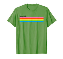 Load image into Gallery viewer, KD Kay Dee Rainbow Camera Stripes Logo T-Shirt-879632