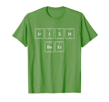 Load image into Gallery viewer, IRISH BEER Periodic Table Funny Chemistry Gift T-Shirt-4030301