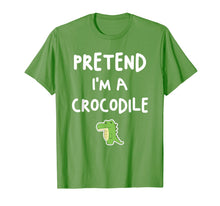 Load image into Gallery viewer, Pretend I'm a Crocodile Funny Easy Halloween Costume Gift T-Shirt