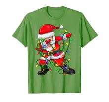 Load image into Gallery viewer, Dabbing Santa Shirt for Boys Girls Christmas Tree Lights T-Shirt-250715