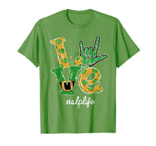 Load image into Gallery viewer, LOVE I Love You Sign Language SLP Life St Patrick's Day TShirt994778