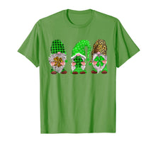 Load image into Gallery viewer, Leprechaun Irish Gnomes Leopard Plaid St Patrick's Day Gifts T-Shirt-167832