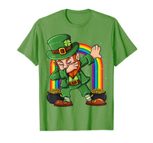 Load image into Gallery viewer, St Patricks Day Dabbing Leprechaun Irish Boys Girls Kids Dab TShirt269283