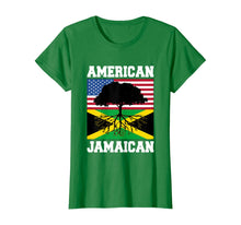 Load image into Gallery viewer, Jamaica Usa Flag Jamaican Roots American Born America-376602