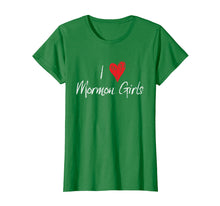 Load image into Gallery viewer, Funny shirts V-neck Tank top Hoodie sweatshirt usa uk au ca gifts for I Love Heart Mormon Girls Funny LDS T-Shirt 1985768