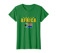 Load image into Gallery viewer, Funny shirts V-neck Tank top Hoodie sweatshirt usa uk au ca gifts for South Africa T-shirt South African Flag 786905