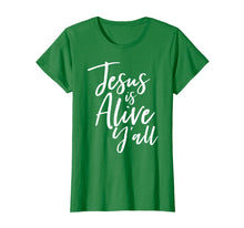 Load image into Gallery viewer, Funny shirts V-neck Tank top Hoodie sweatshirt usa uk au ca gifts for Jesus Is Alive Y'all Easter Christian Shirt He Is Risen Tee 2817014