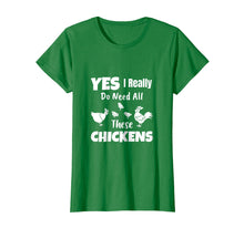 Load image into Gallery viewer, Funny shirts V-neck Tank top Hoodie sweatshirt usa uk au ca gifts for Yes I Really Do Need All These Chickens Shirt Funny Farmers 1538444