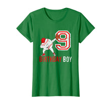 Load image into Gallery viewer, Funny shirts V-neck Tank top Hoodie sweatshirt usa uk au ca gifts for 9 Years Old Baseball Boy Born 2009 9th Ninth Birthday Shirt 541643