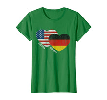 Load image into Gallery viewer, Funny shirts V-neck Tank top Hoodie sweatshirt usa uk au ca gifts for Germany Flag T-Shirt German American Flag Vintage Tee Shirt 1787475