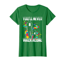 Load image into Gallery viewer, Funny shirts V-neck Tank top Hoodie sweatshirt usa uk au ca gifts for You'll Never Walk Alone T-Shirt Gifts Autism Awareness Tee 3256293