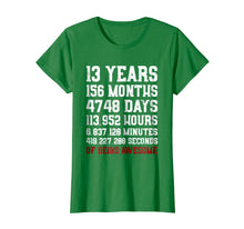 Load image into Gallery viewer, 13 Years Old Of Being Awesome T-Shirt 13th Birthday Tee Gift