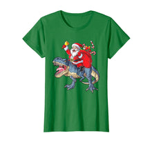 Load image into Gallery viewer, Funny shirts V-neck Tank top Hoodie sweatshirt usa uk au ca gifts for Dinosaur Christmas Shirt Boys Santa T rex Kids Xmas Gifts 1912765