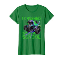Load image into Gallery viewer, I Crushed 100 Days Of School Monster Truck Kids Boys T-Shirt-901002