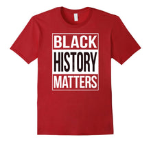 Load image into Gallery viewer, Funny shirts V-neck Tank top Hoodie sweatshirt usa uk au ca gifts for Black History Matters Shirt - Black Lives Matter T-Shirt 1742443